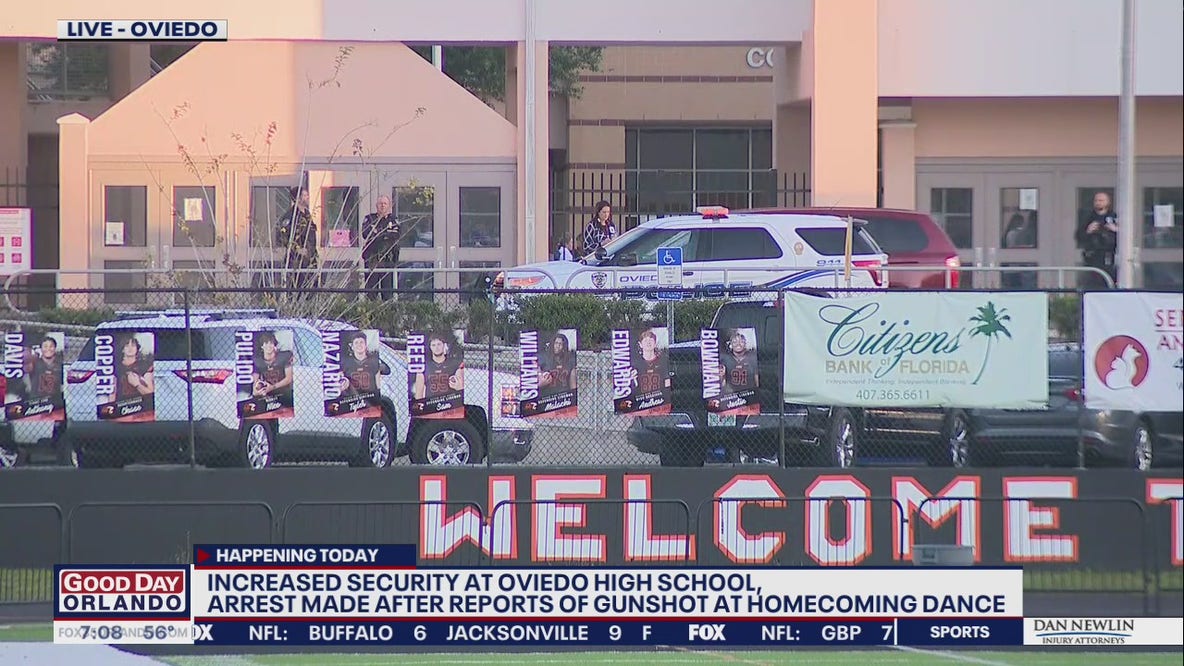 Increased security at Oviedo High School after rumor ends homecoming dance early
